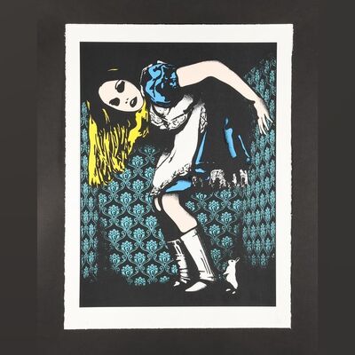 Lot #10 - ALICE IN WONDERLAND (1951) - Dark Hall Mansion Archive: Signed and Hand-Numbered Limited Edition Print by Eelus, 2011
