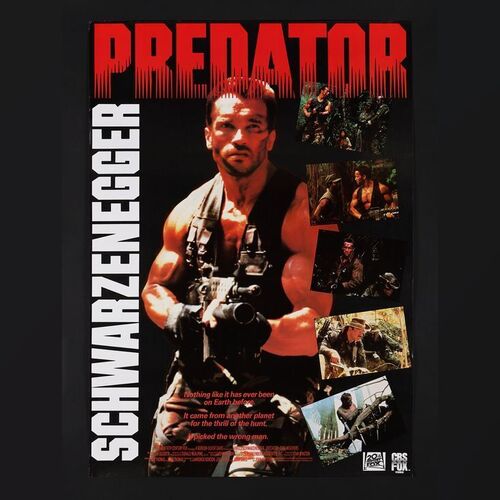 Lot #27 - ARNOLD SCHWARZENEGGER - VARIOUS PRODUCTIONS (1985 - 1987) - Three Arnold Schwarzenegger UK Video Posters, 1987 - 1988