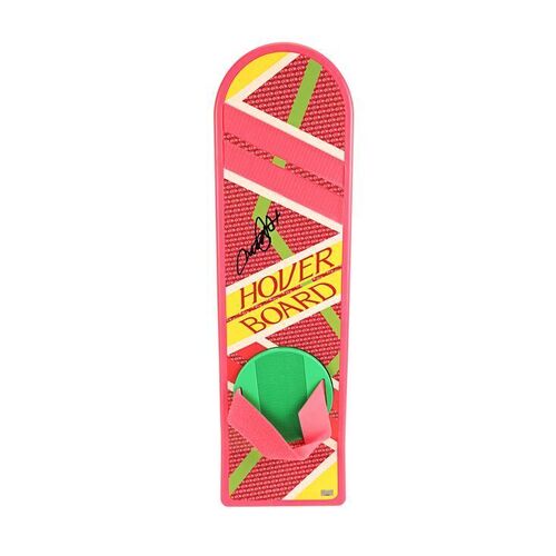 Lot #35 - BACK TO THE FUTURE PART II (1989) - Michael J. Fox Autographed Replica Hoverboard