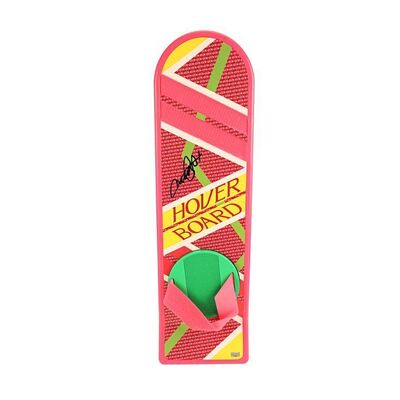 Lot #35 - BACK TO THE FUTURE PART II (1989) - Michael J. Fox Autographed Replica Hoverboard