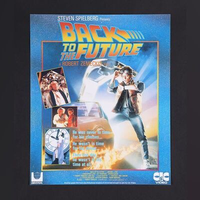 Lot #37 - BACK TO THE FUTURE TRILOGY (1985-1990) - Three UK Video Posters, 1986 - 1991