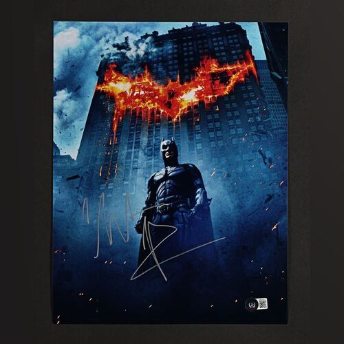 Lot #45 - THE DARK KNIGHT (2008) - Christian Bale Autographed Photo
