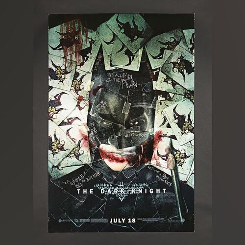 Lot #46 - THE DARK KNIGHT (2008) - Two Advance US One-Sheets, 2008