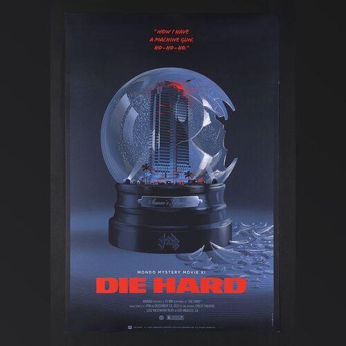 Lot #81 - DIE HARD (1988) - David Frangioni Collection: Hand-Numbered Limited Edition Print by Laurent Durieux, 2013