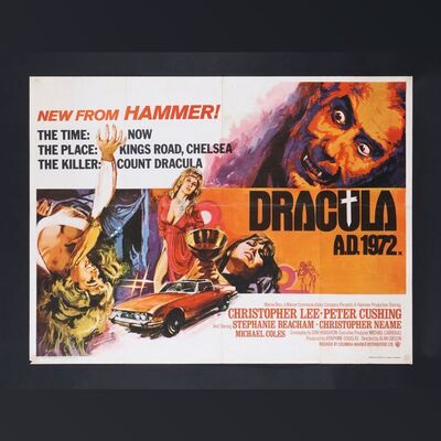 Lot #88 - DRACULA A.D. 1972 (1972) - UK Quad, 1972