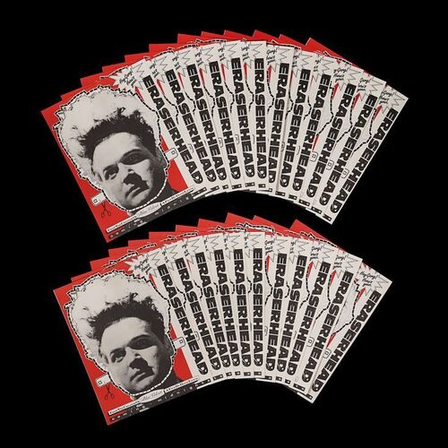 Lot #97 - ERASERHEAD (1977) - Twenty-Three Promotional'Cut-Out' Mask Posters, 1980s
