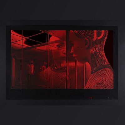 Lot #100 - EX MACHINA (2014) - Hand-Numbered Limited Edition Red Foil Variant Print by Krzysztof Domaradzki, 2021