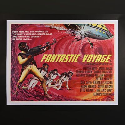 Lot #106 - FANTASTIC VOYAGE (1966) - UK Quad - Linen Backed, 1966