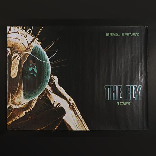 Lot #113 - THE FLY (1986) - Two UK Quads, 1986