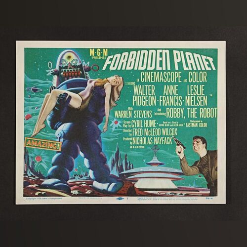 Lot #120 - FORBIDDEN PLANET (1956) - US Title Lobby Card, 1956