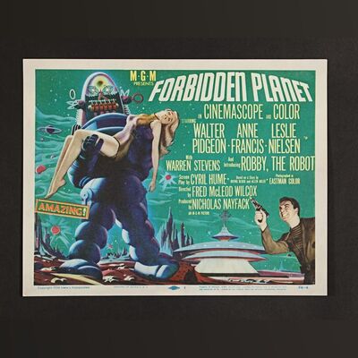 Lot #120 - FORBIDDEN PLANET (1956) - US Title Lobby Card, 1956