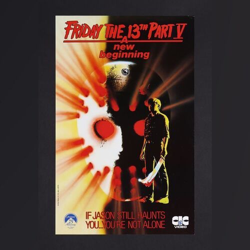 Lot #123 - FRIDAY THE 13TH: VARIOUS PRODUCTIONS (1984 - 1989) - Six UK Video Posters, circa 1985 - 1990