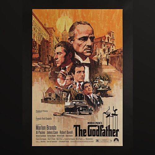 Lot #128 - THE GODFATHER (1972) - Hand-Numbered Limited Edition Print by Paul Mann, 2022