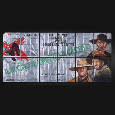 Lot #130 - THE GOOD, THE BAD AND THE UGLY (1966) - David Frangioni Collection: Rome Premiere Poster, Italian 24-Sheet, 1966