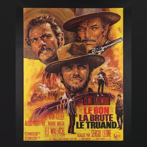 Lot #135 - THE GOOD, THE BAD AND THE UGLY (1966) - French Grande, circa 1970s
