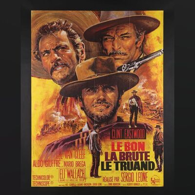 Lot #135 - THE GOOD, THE BAD AND THE UGLY (1966) - French Grande, circa 1970s