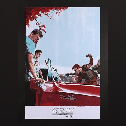 Lot #138 - GOODFELLAS (1990) - Signed and Hand-Numbered Limited Edition Artist Proof Print by Marc Aspinall, 2017