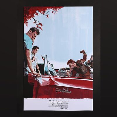 Lot #138 - GOODFELLAS (1990) - Signed and Hand-Numbered Limited Edition Artist Proof Print by Marc Aspinall, 2017
