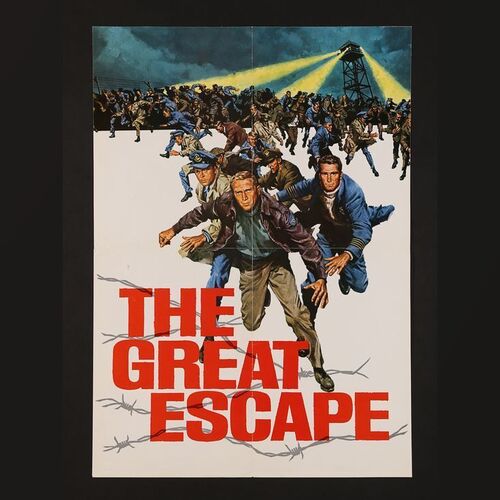 Lot #142 - THE GREAT ESCAPE (1963) - Two Promotional Brochure Special Posters, 1963