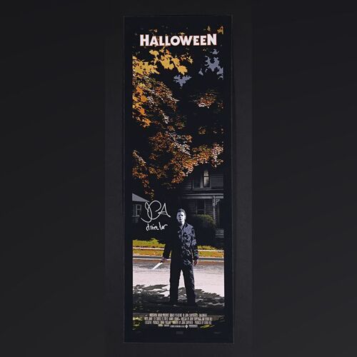 Lot #146 - HALLOWEEN (1978) - John Carpenter Autographed Limited Edition Print by JC Richard, 2020