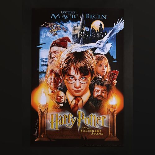 Lot #148 - HARRY POTTER AND THE SORCERER'S STONE (2001) - Hand-Numbered Limited Edition Print by Drew Struzan, 2023