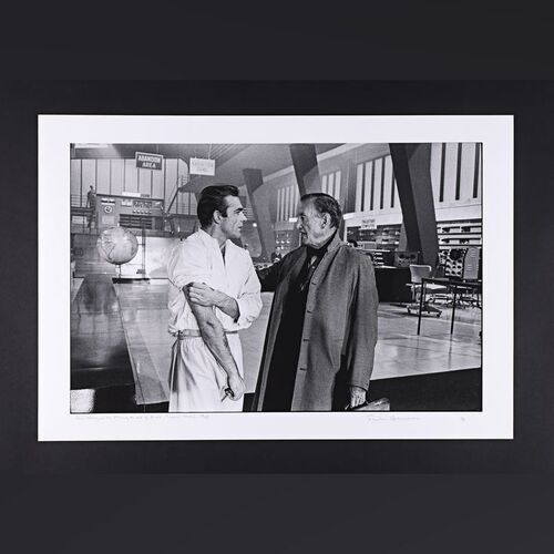 Lot #172 - JAMES BOND: DR. NO (1962) - On Set Photo of Sean Connery and Ian Fleming Limited Edition Print by Frank Herrmann