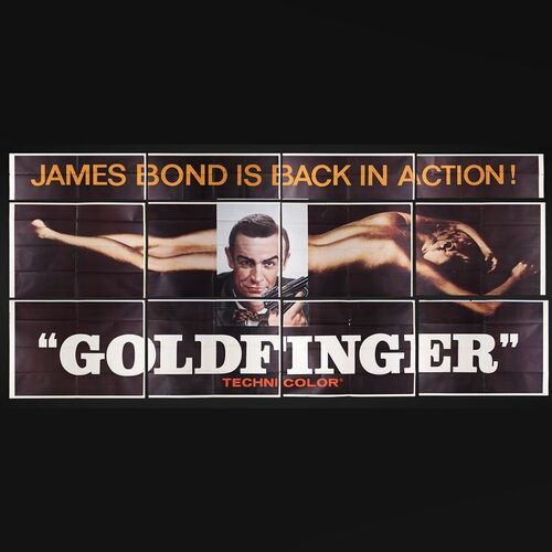 Lot #177 - JAMES BOND: GOLDFINGER (1965) - David Frangioni Collection: US 24-Sheet, 1965