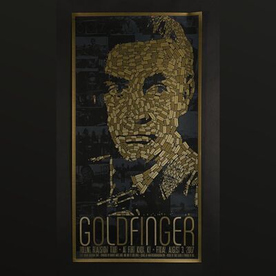 Lot #178 - JAMES BOND: GOLDFINGER (1964) - Limited Edition Mondo Print by Todd Slater, 2007