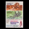 Lot #184 - JAMES BOND: THUNDERBALL (1965) - Carter-Jones Collection: Two Spanish and Argentinian One-Sheets, 1965