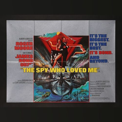Lot #200 - JAMES BOND: THE SPY WHO LOVED ME (1977) - UK Quad and Exhibitors Campaign Book, 1977