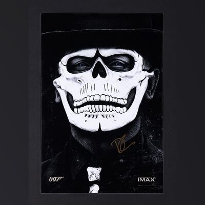 Lot #222 - JAMES BOND: SPECTRE (2015) - Daniel Craig Autographed Mini IMAX Poster, 2015