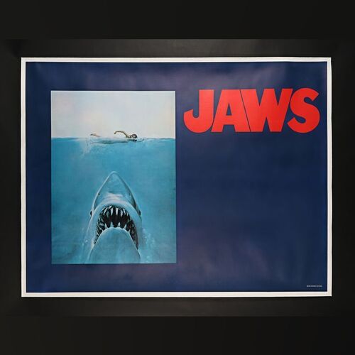 Lot #233 - JAWS (1975) - David Frangioni Collection: US Subway - Advance, No Credits - Linen-Backed, 1975