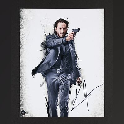 Lot #244 - JOHN WICK (2014) - Keanu Reeves Autographed Photo