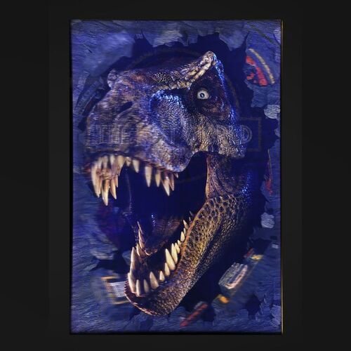 Lot #253 - THE LOST WORLD: JURASSIC PARK (1997) - David Frangioni Collection: Special 3D Lenticular, 1997