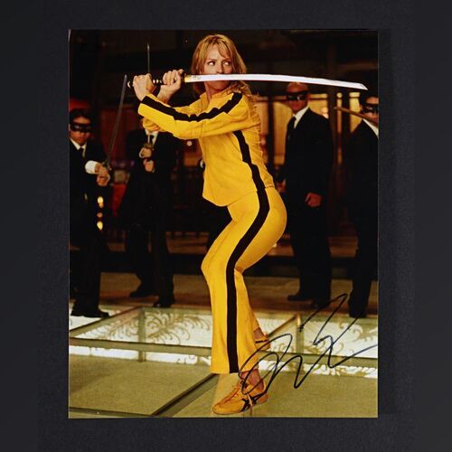 Lot #258 - KILL BILL: VOL. 1 (2003) - Quentin Tarantino Autographed Photo