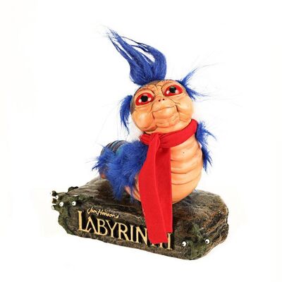 Lot #264 - LABYRINTH (1986) - Brian Froud Autographed'Ello Worm Chronicle Collectibles Statue