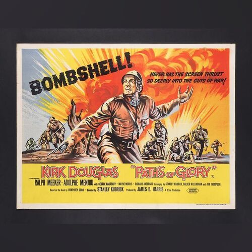 Lot #285 - PATHS OF GLORY (1957) - UK Quad, 1957