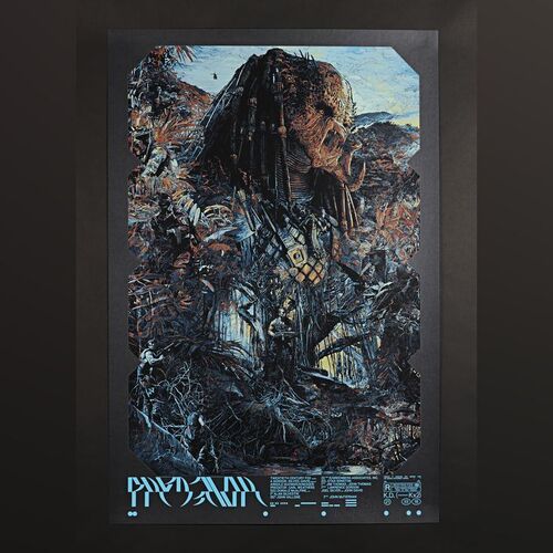 Lot #296 - PREDATOR (1987) - Signed and Hand-Numbered Limited Edition "Ugly MF" Variant Artist Proof Print by Krzysztof Domaradzki, 2019