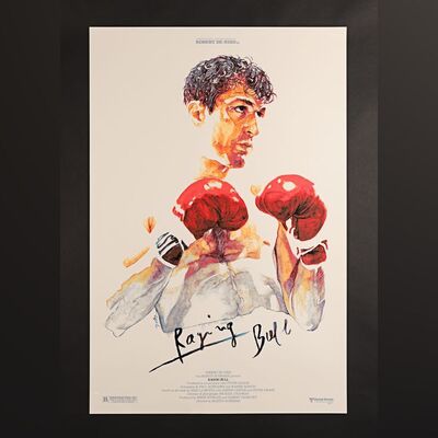 Lot #305 - RAGING BULL (1980) - Hand-Numbered Limited Edition Print by Grzegorz "Gabz" Domaradzki, 2023