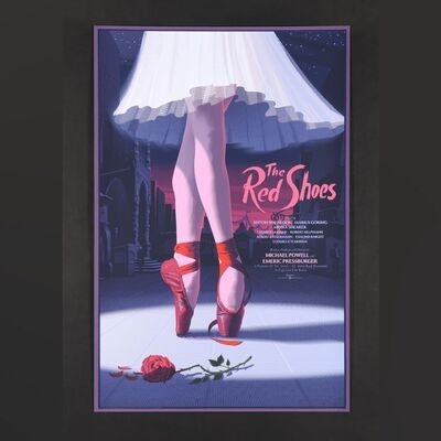 Lot #309 - THE RED SHOES (1948) - Hand-Numbered Limited Edition Regular Print by Laurent Durieux, 2021