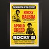 Lot #313 - ROCKY II (1979) - David Frangioni Collection: US One-Sheet - Rematch Style, 1979