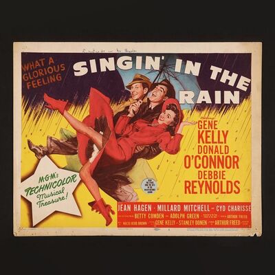 Lot #326 - SINGIN' IN THE RAIN (1952) - Set of Eight US Lobby Cards, 1952