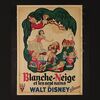 Lot #328 - SNOW WHITE AND THE SEVEN DWARFS (1937) - French 'Moyen' - Linen Backed, 1951
