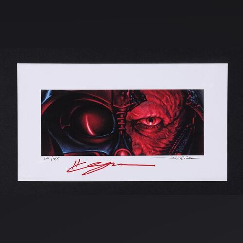 Lot #359 - STAR WARS: REVENGE OF THE SITH (2005) - Hayden Christensen Autographed Limited Edition Print by Jason Edmiston, 2022