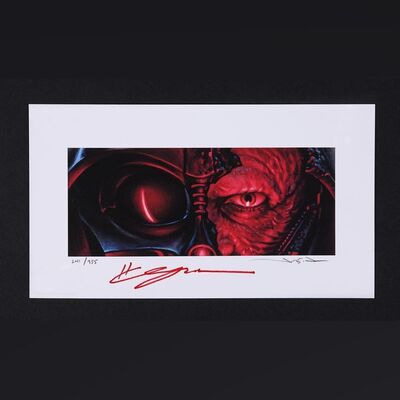 Lot #359 - STAR WARS: REVENGE OF THE SITH (2005) - Hayden Christensen Autographed Limited Edition Print by Jason Edmiston, 2022