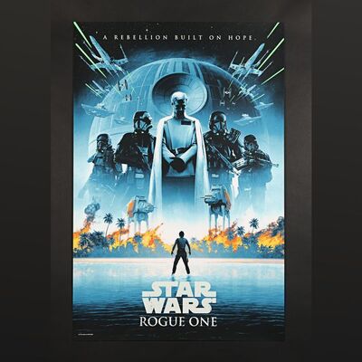 Lot #360 - ROGUE ONE: A STAR WARS STORY (2016) - Hand-Numbered Limited Edition Print by Matt Ferguson, 2021
