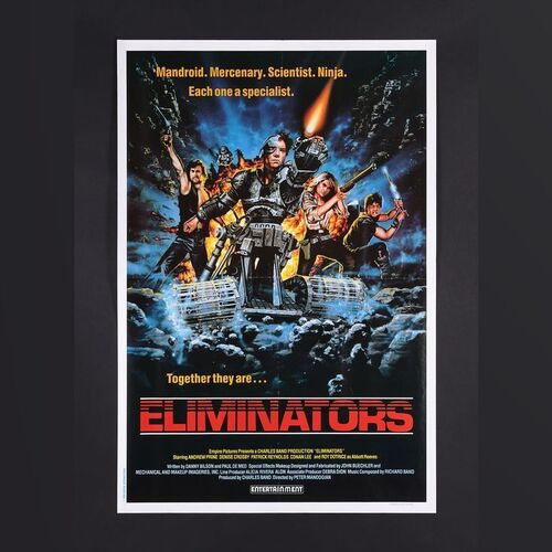 Lot #376 - VIDEO POSTERS - VARIOUS SCI-FI PRODUCTIONS (1986 - 1987) - UK One-Sheet and Three UK Video Posters, circa 1986 - 1987