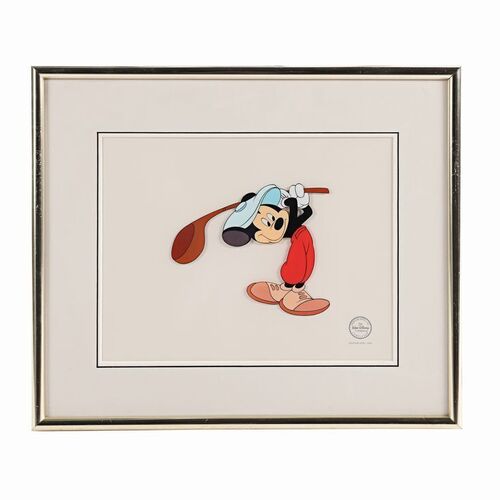 Lot #381 - WALT DISNEY: VARIOUS PRODUCTIONS - Two Framed Limited Edition Hand-Painted Serigraph Cels