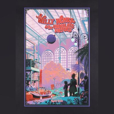 Lot #394 - WILLY WONKA AND THE CHOCOLATE FACTORY (1971) - Dark Hall Mansion Archive: Hand-Numbered Limited Edition Variant Print by Laurent Durieux, 2016