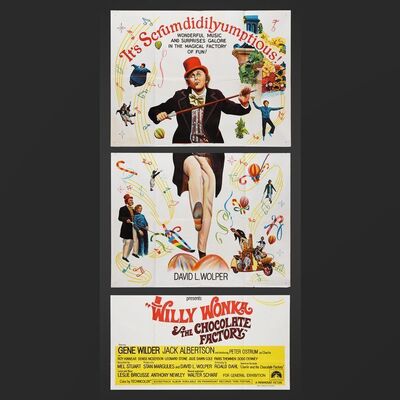 Lot #395 - WILLY WONKA AND THE CHOCOLATE FACTORY (1971) - Australian Three-Sheet, 1971